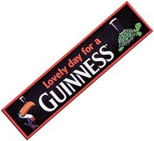 Guinness Gilroy Toucan PVC Bar Spill Mat 500mm x 125mm picture
