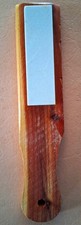 1 x 3 Soft Arkansas Sharpening Stone On Cedar Paddle Knife Sharpener picture