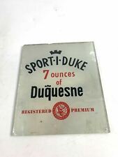 Vintage Sport•I•Duke 7oz Duquense Glass Tap Insert-10952 picture