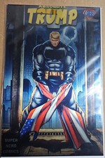RARE REMASTERED SILVER Metal Donald Trump Absolute BATMAN ORIGINAL Homage COMIC picture