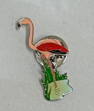 Pink Flamingo Pin Tie Tack Flamingo Lapel Hat Pin picture