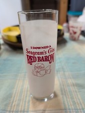 FEDERAL TOM COLLINS GLASS TUMBLER SEAGRAM GIN FROST 