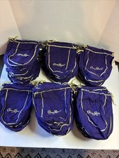 HUGE Lot Of 107 Crown Royale Drawstring Bags Purple. Medium, 8” picture