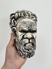 Vintage Aboriginal Man Wall Plaque Sculpture Alva picture