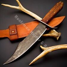 Custom Made Hand Forged spring steel Aged Juan Padillo Bowie Replica W/ Sheath picture