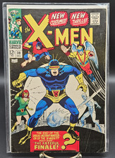 X-Men #39 (1967) Silver Age Key - 1st New Costumes Mutant Master Finale - FN/VF picture