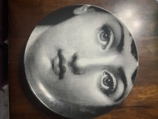 Fornasetti Tema e Variazioni Set 8 Plates Lina Cavalieri Milano Italy picture