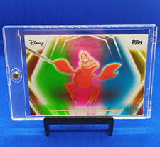 Topps 2022 Topps Chrome Disney 100 Sebastian #180 Serial Numbered 067/150 picture