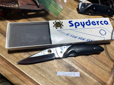 NM VINTAGE SPYDERCO VIELE C42P AUS8 JAPAN FOLDING KNIFE SURVIVAL (26428) picture