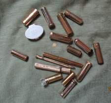 Vintage 1950’s Vanity Lot collectible Empty Revlon Watkins Coty max factor VIV picture