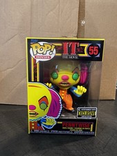 Funko Pop It - Pennywise (Black Light) - Entertainment Earth (Exclusive) #55 picture