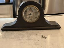 Antique Sessions Mantle Clock With Bell, Gong, & Key picture