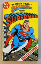 WORLD'S GREATEST SUPERHEROES PRESENTS SUPERMAN, PAPERBACK, PB, 1ST, DC, TOR 1982 picture