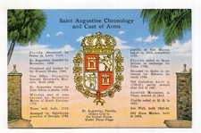 ST AUGUSTINE CHRONOLOGY AND COAT OF ARMS picture