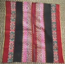 Q'ero Mestana Mesa Altar Ritual Cloth Handwoven on Loom Andean Textile 112534 picture