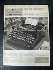 Vintage 1931 Smith-Corona Typewriter Print Ad picture