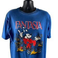 Disney Fantasia Mickey Mouse Single Stitch Cast Member XL Shirt USA Vintage picture