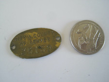 City And County Of Denver Metal Plaque picture