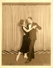 GA180 Original Underwood Photo BALLROOM DANCING COUPLE Elegant Partners Moves picture