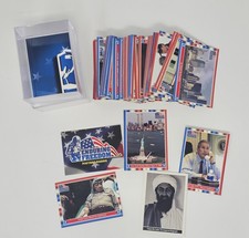 2001 Topps Enduring Freedom Complete base set with Bin Laden Card & Puzzle Cards picture