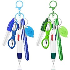 12 Piece Nurse Pen Set: Marker, Light, Ballpoint, Scissors, Flashlight Kit picture