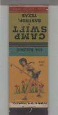 Matchbook Cover - US Military - 97th Division Camp Swift, Texas Pin Up Girl picture