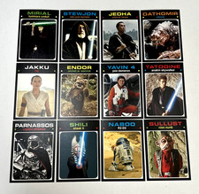 Star Wars 1971 Topps Baseball 2023 Throw Back Thursday 12 Card Set #37-#48 picture