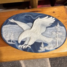 Incolay Stone Eagle Design Trinket Jewelry Box 10