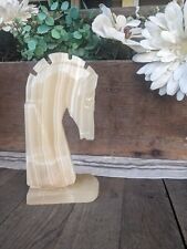 Vintage Single Carved (Marble?) Chess Horse Head Bookend picture