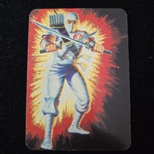 NM 1986 G.I. JOE MILTON BRADLEY ACTION HASBRO CARD 103 STORM SHADOW  picture