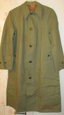 Original M-1951 French Indo-China Dismounted Rubberized Rain Coat (Medium)  picture
