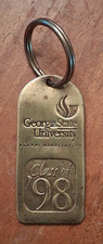 Georgia State University Class of 1998 Alumni Assoc Goldtone Metal Keyring picture