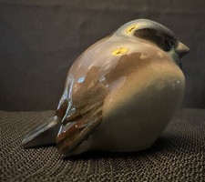 Vintage Porcelain Little Bird Figurine Hand Painted Made In Germany picture