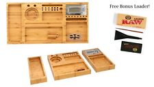 RAW - Rolling Bamboo Tray + FREE *KING LOADER* picture