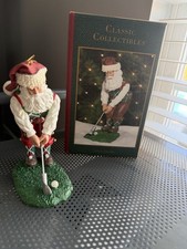 1994 Classic Collectibles Santa Golfer May Dept Stores Company picture