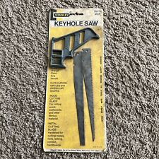 Vintage Stanley Handyman Keyhole Saw w/ Blades H1275 Made in USA New In Package picture