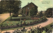 Dayton OH Oldest House Newcom Tavern Divided Back Postcard c1912 S.S. Kresge picture