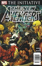 New Avengers #29 (Newsstand) VF/NM; Marvel | Bendis the Initiative - w/Bag+Board picture