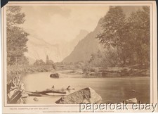 Original 1869 Edw. Muybridge Helios Cosmopolitan Art Gallery Photo of Yosemite picture