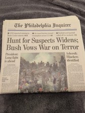 The Philadelphia Inquirer September 14th 2001 