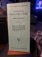 Vestavia Country Club 1958 Rules & By-Laws Birmingham, Alabama. picture