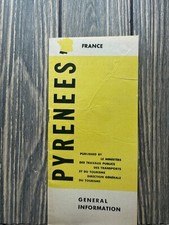 Vintage Pyrenees France Travel Brochure By Le Ministere Des Travaux Publics Dire picture
