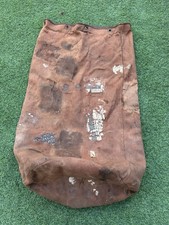 Very Unique WW2 Era Military Canvas Bag, very unusual colour,design & markings  picture