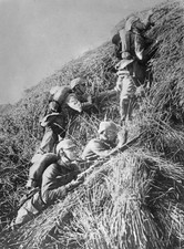 German soldiers in France during World War I ca 1914-1915 Old Photo picture