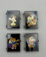Garfield and Odie Enamel Lapel Pins Lot of 4 Bowling Individual Boxes picture