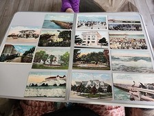 Vintage 1910s-1920s Long Beach California Postcards Lot of 14 picture