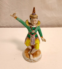 Vintage Hand Painted Thai Temple Dancer Figurine picture