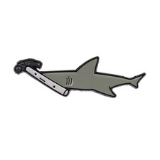 Funny Shark Enamel Pin Lapel Pins for Backpacks Cartoon Brooches for Women Cool picture