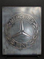 Mercedes Benz Vintage Style Sign 20x24 Handmade Aluminum Relief Metal Wall Art picture
