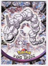 Onix Base Topps Pokemon TV Animation Edition Series 2 95 NM picture